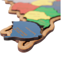 Mapa do Brasil Quebra-Cabeça Educativo