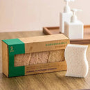 Kit 9 Esponjas de Cozinha Biodegradáveis BioPremium – Limpeza Sustentável e Eficiente