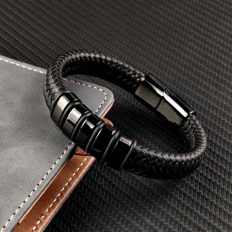 pulseira de couro