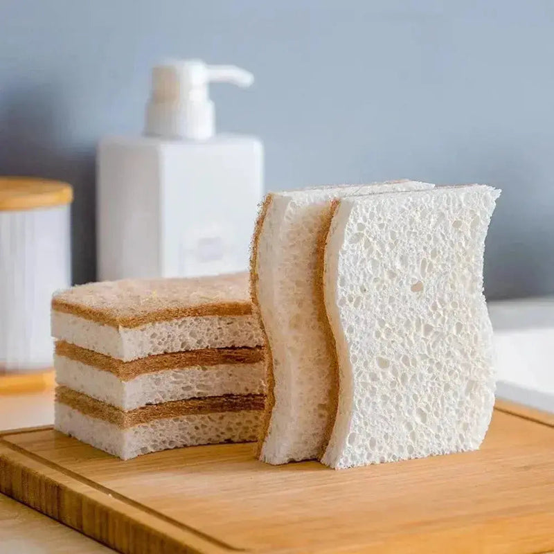 Kit 9 Esponjas de Cozinha Biodegradáveis BioPremium – Limpeza Sustentável e Eficiente