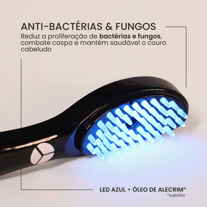 Escova Laser Antiqueda TheraBrush Smart Para Cabelos Saudáveis!