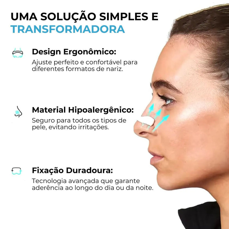 Clipe Nasal AeroMag – Respire, Durma e Viva Melhor - Compre 1 Leve 4