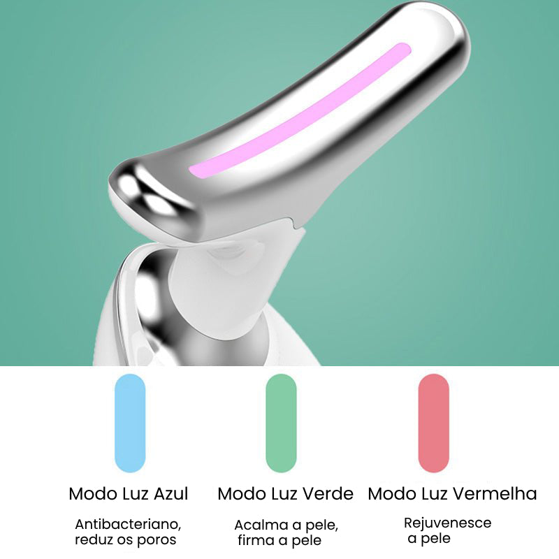 Máquina de Tratamento Facial com LED e Calor para Rejuvenescimento - LumiLift™