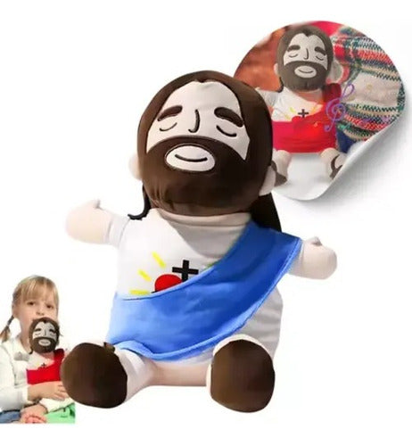 Boneco de Jesus que Acalma e Ajuda a Dormir – Jesus Soninho
