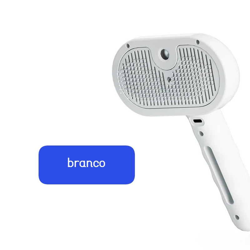 Escova a vapor higiênica NimbusPet hiper confortável para banho a seco!