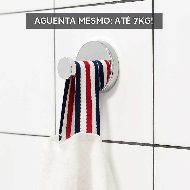 O Gancho Inteligente Fluno Sup – Organize sem furos - Compre 1 leve 2