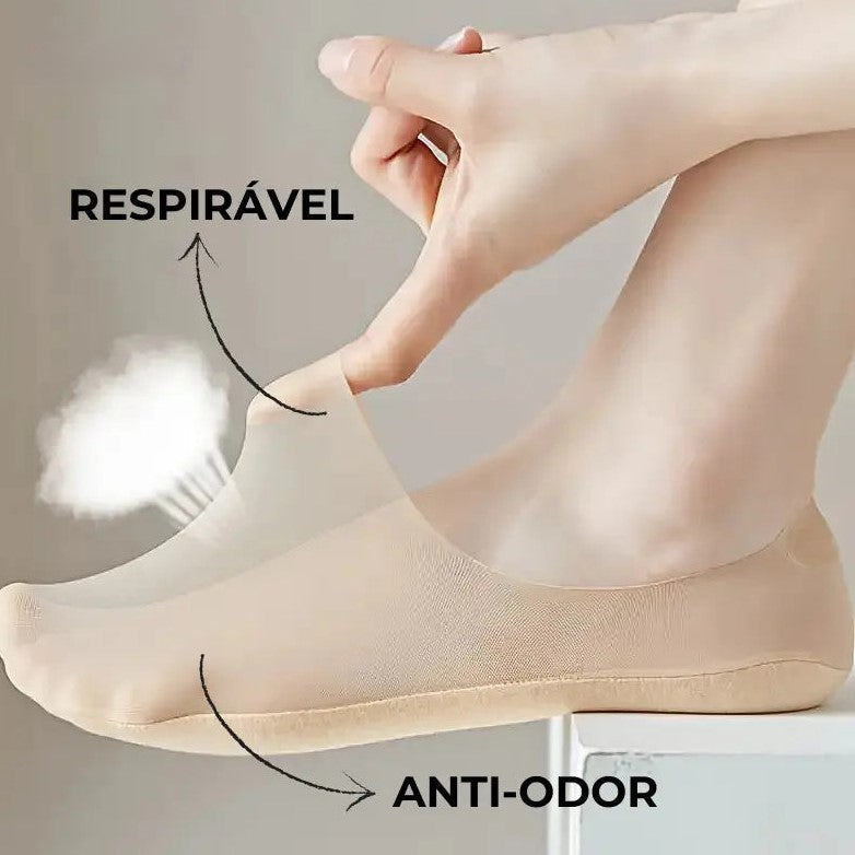 Meias Ortopédicas que Aliviam Dores – FootEase® Invisível