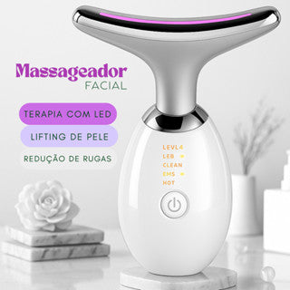 Máquina de Tratamento Facial com LED e Calor para Rejuvenescimento - LumiLift™